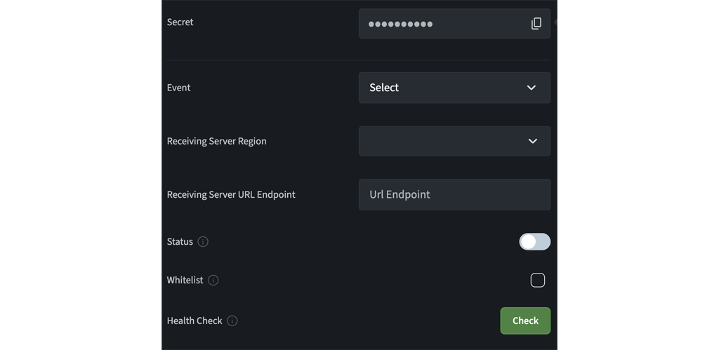 Notification tab